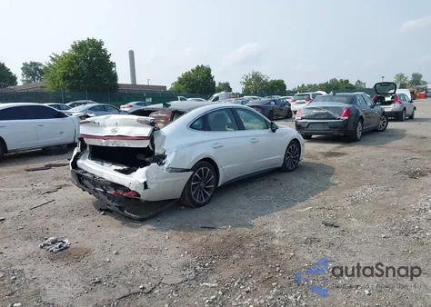 2022 Hyundai Sonata Limited из США, поврежденный, VIN KMHL34J23NA173360